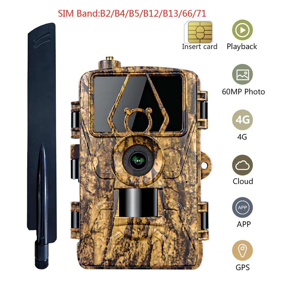 Outdoor Hunting Camera Wifi - Kamera Inframerah HD8K 4G, kamera pengawas