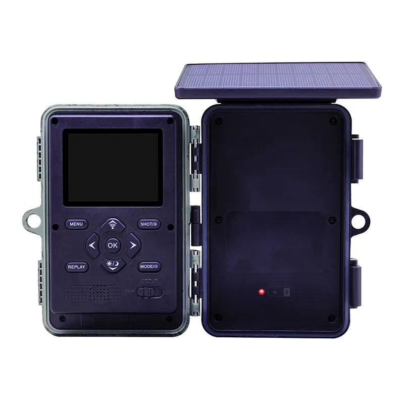 Outdoor Hunting Camera Wifi - Kamera Jejak Berburu Liar 4K, 60MP,