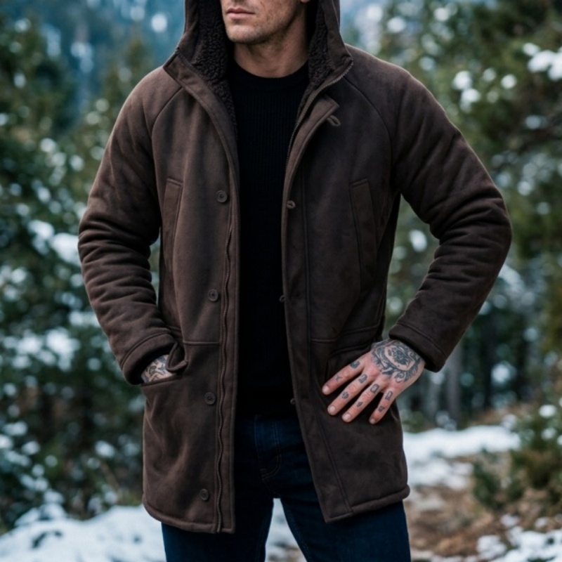 Jaket Musim Dingin Pria Berlap - Outdoor Hunting Fleece ulasan dan harga
