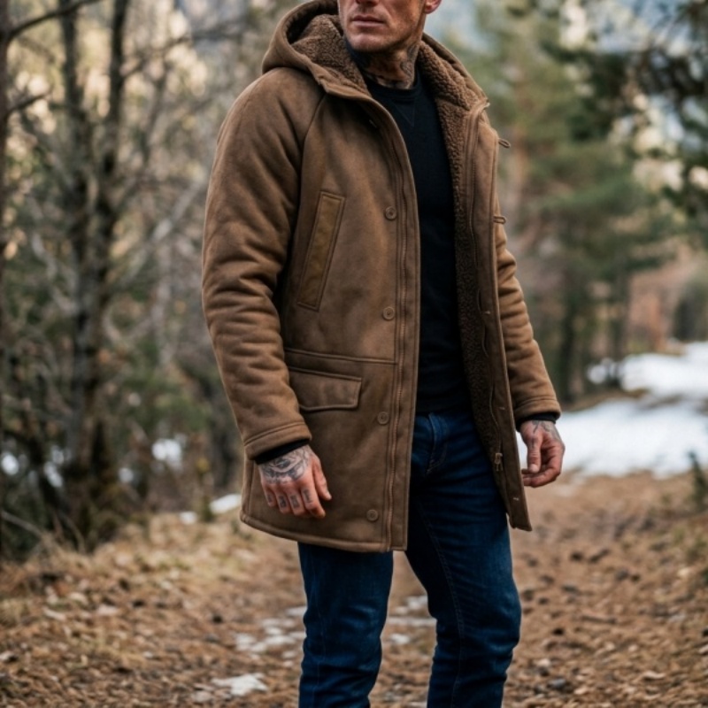 Jaket Musim Dingin Pria Berlap - Outdoor Hunting Fleece ulasan dan harga