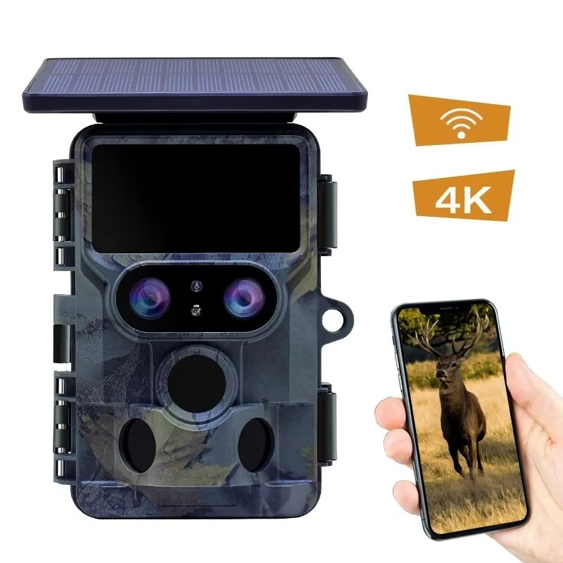 Kamera Jejak Berburu Liar 4K,  - Outdoor Hunting Camera Wifi ulasan dan harga
