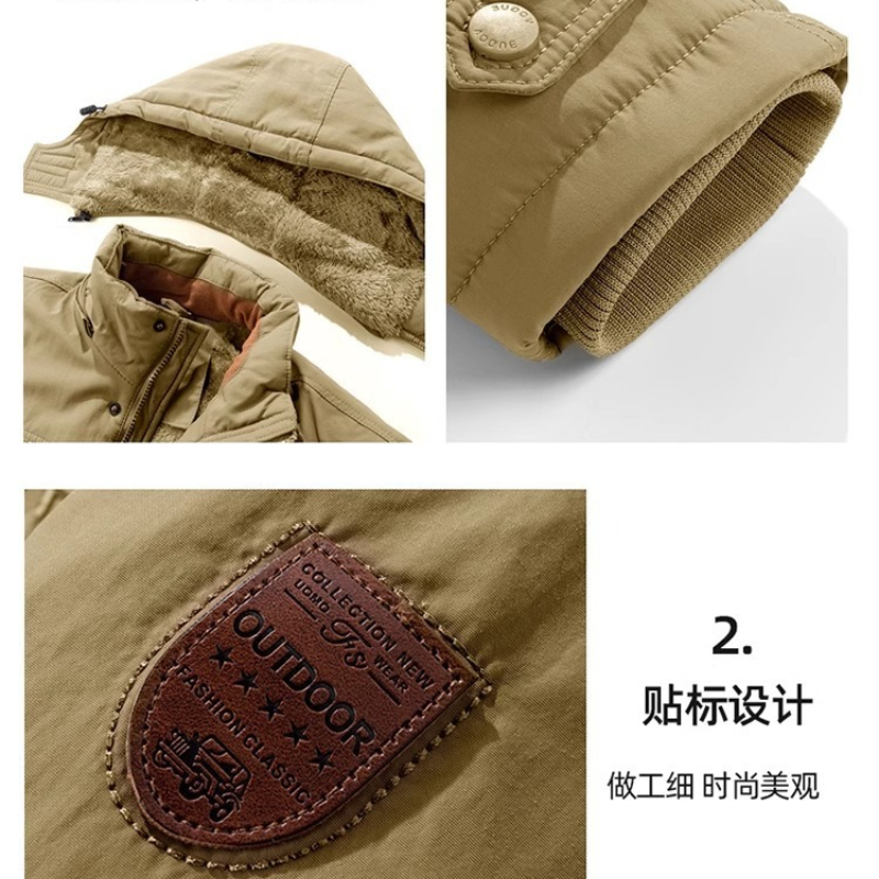 Jaket Berlapis Tebal Ukuran Be - Outdoor Hunting Fleece ulasan dan harga