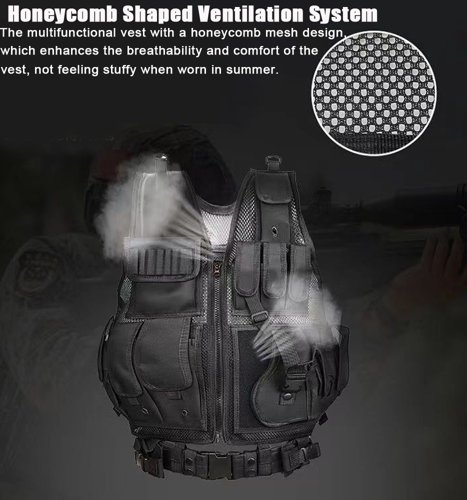 Rompi Taktis Molle yang Dapat  - Outdoor Hunting Fleece ulasan dan harga
