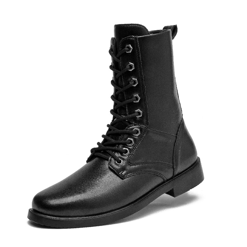 Sepatu Bot Kulit Tinggi Anti S - Hunting Outdoor Boots ulasan dan harga