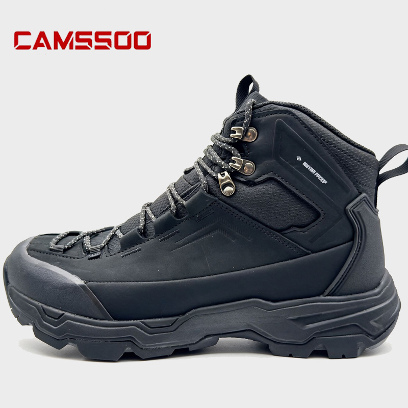 Sepatu Hiking Kulit Sapi CAMSS - Outdoor Hunting Boots For Men ulasan dan harga