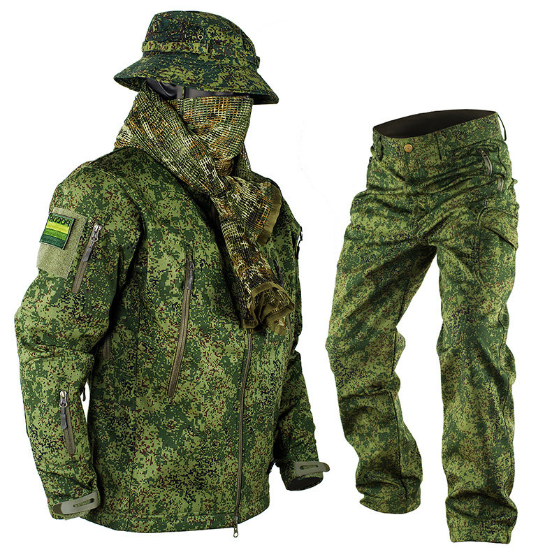 Setelan Jaket dan Celana Softs - Outdoor Hunting Fleece ulasan dan harga