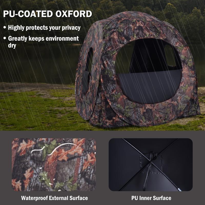 Tenda Berburu Pop Up 3 Orang,  - Hunting & Outdoor Supplies Carterton Reviews ulasan dan harga