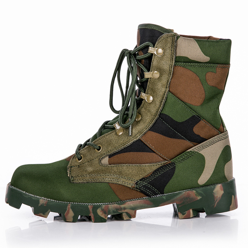 Sepatu Bot Kamuflase Pria untu - Hunting Outdoor Boots ulasan dan harga