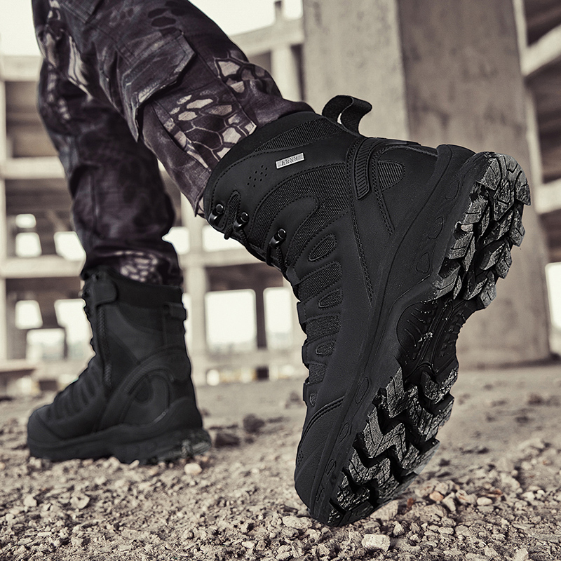 Sepatu Bot Taktis Pria Baru Se - Hunting Outdoor Boots ulasan dan harga