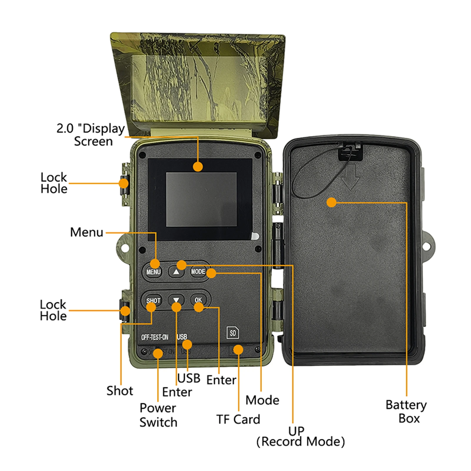 Kamera Trail Solar 8K 60MP WiF - Outdoor Hunting Camera Wifi ulasan dan harga