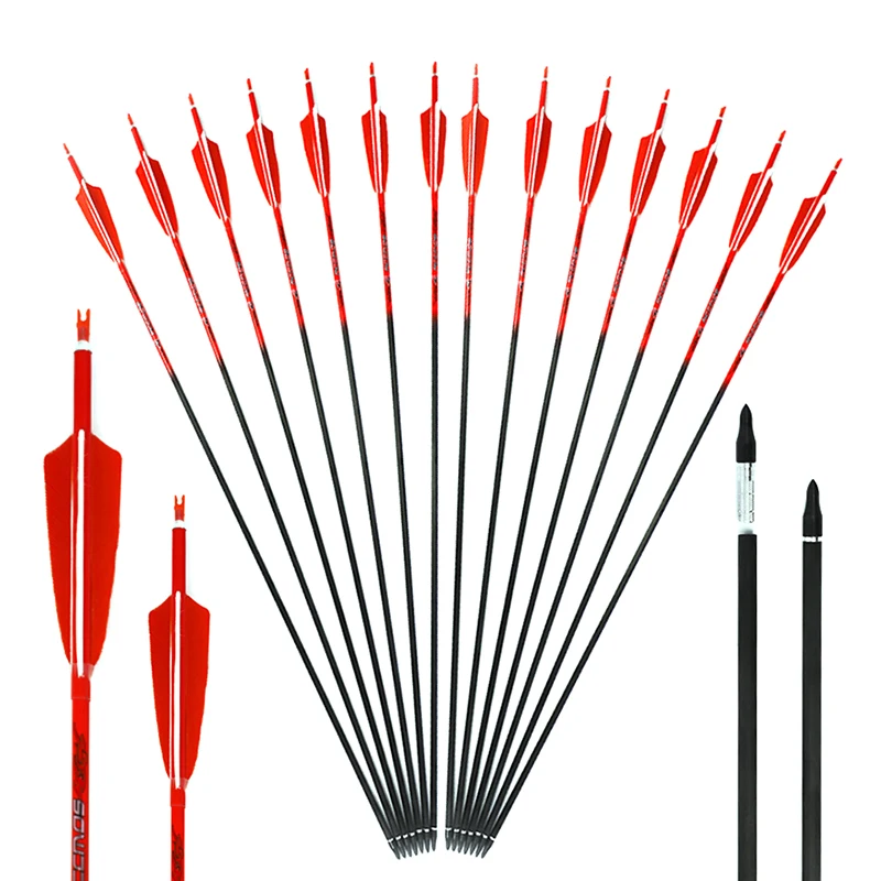 6pc/12pc/24pcs ID6.2mm Batang  - Arrow Carbon Shaft ulasan dan harga